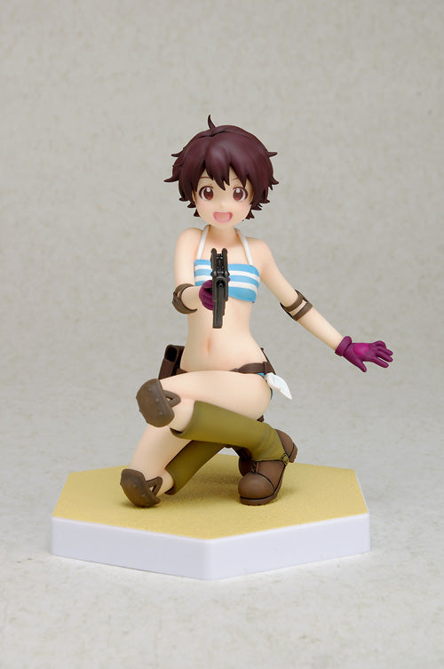 Wave 1/10 Beach Queens Stella Women's Academy, High School Division Class C3 Yura Yamato Swimsuit Bikini Pvc Figure