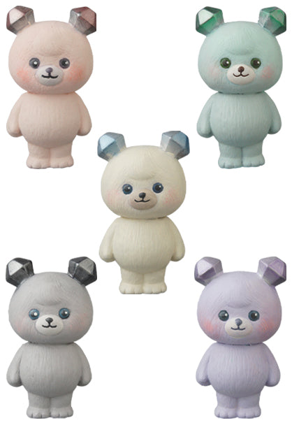 Medicom Toy VAG Vinyl Artist Gacha Gashapon Series 22 Mames A Bear Cub Ice 5 2" Figure Set