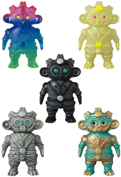 Medicom Toy VAG Vinyl Artist Gacha Gashapon Series 34 Toky Tomodachi Second Machine 5 2" Figure Set