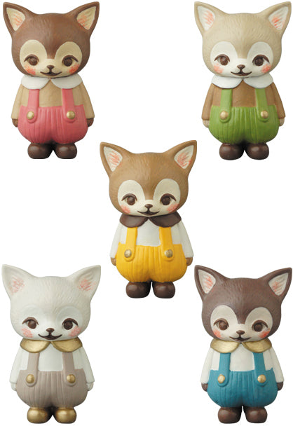 Medicom Toy VAG Vinyl Artist Gacha Gashapon Series 20 Kaori Hinata Kitty  Morris 5 2 Figure Set