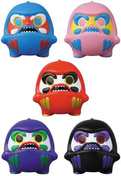 Medicom Toy VAG Vinyl Artist Gacha Gashapon Series 22 Uky Daydreamer Kodarmasanda 5 2" Figure Set