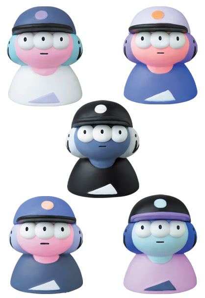 Medicom Toy VAG Vinyl Artist Gacha Gashapon Series 23 Bridge Ship House Bystander 5 2" Figure Set
