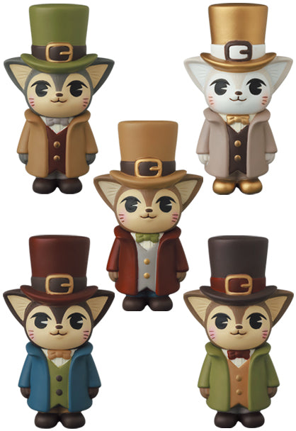 Medicom Toy VAG Vinyl Artist Gacha Gashapon Series 34 Kaori Hinata Morris The Cat Comic ver.2 5 2" Figure Set