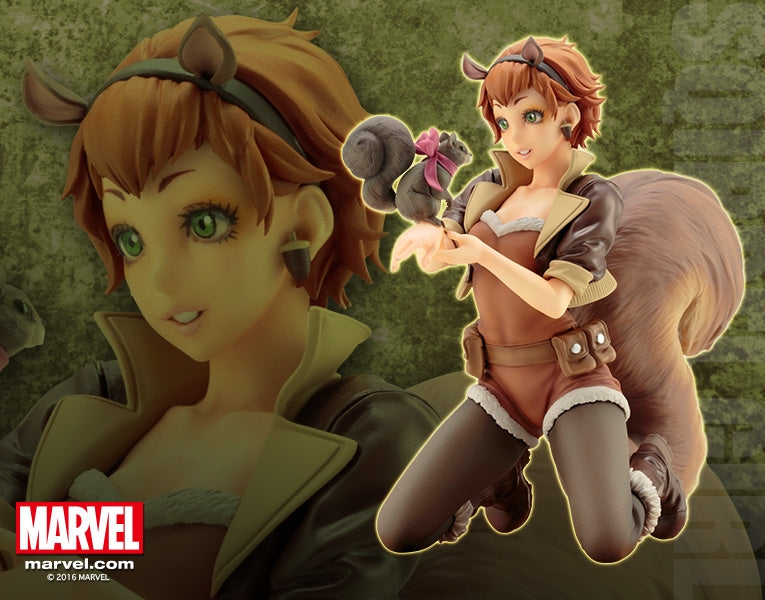 Kotobukiya 1/7 Marvel Bishoujo Statue Squirrel Girl Pvc Figure