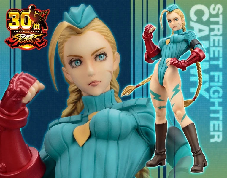 Kotobukiya 1/7 Bishoujo Statue Street Fighter Cammy Alpha Costume Pvc Figure