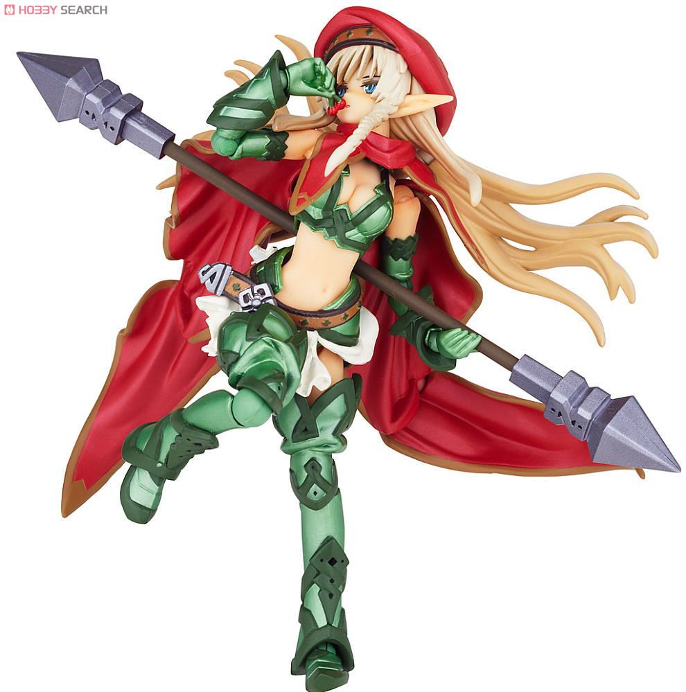 Kaiyodo Revoltech Queen's Blade 007 Alleyne 1P Color ver Action Figure