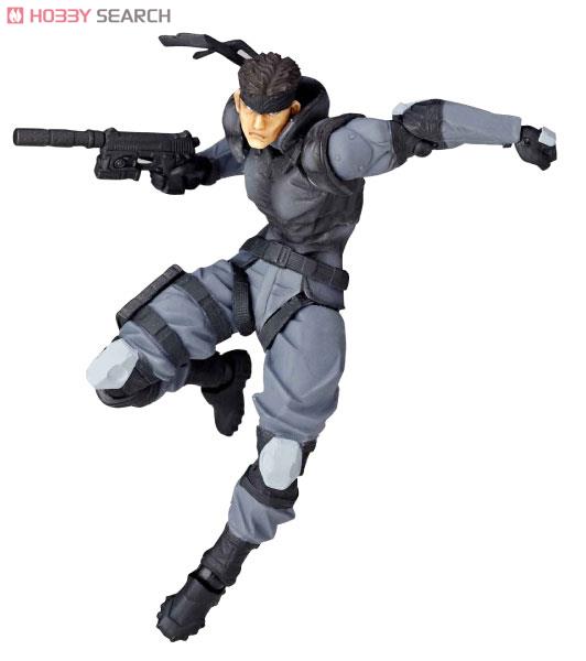 Kaiyodo Revoltech Micro Yamaguchi Revol Mini RM 001 Metal Gear Solid Snake Action Figure