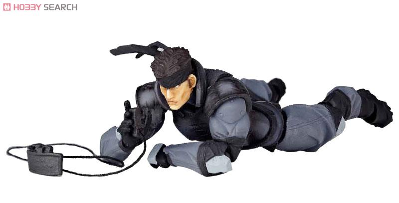 Kaiyodo Revoltech Micro Yamaguchi Revol Mini RM 001 Metal Gear Solid Snake Action Figure