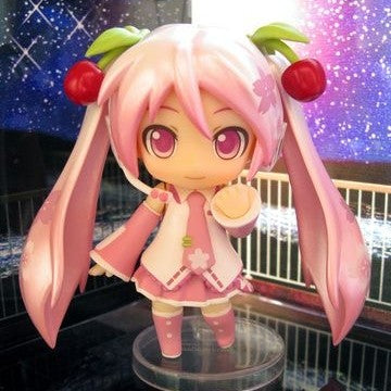 Good Smile GSC Nendoroid Petit Vocaloid Hatsune Miku Renewal Vocal Secret Sakura Miku Trading Figure