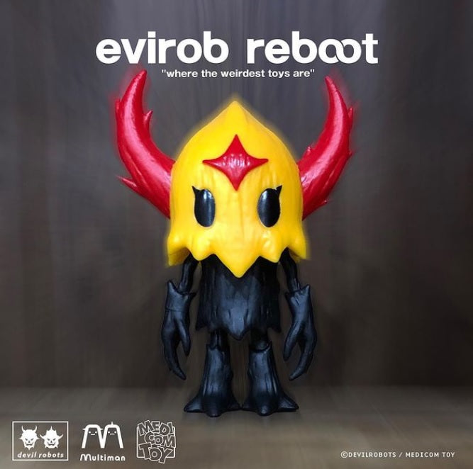 Medicom Toy Multiman Toys Devilrobots Evirob 5" Soft Vinyl Figure
