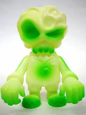 Secret Base Super7 Skull Brain GID Green ver 5" Vinyl Figure