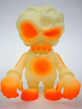 Secret Base Super7 Skull Brain GID Orange ver 5" Vinyl Figure