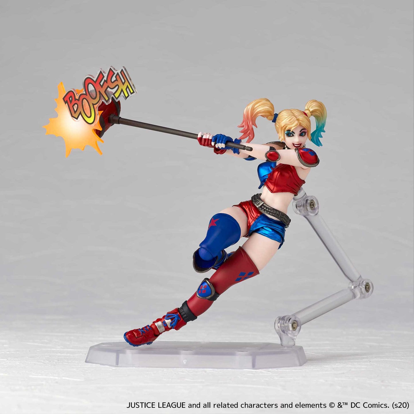 Kaiyodo Revoltech Amazing Yamaguchi 015EX DC Comics Harley Quinn New Color ver Action Figure
