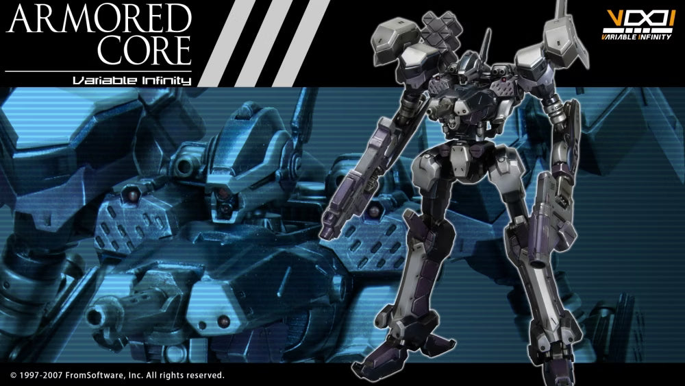Kotobukiya 1/72 Armored Core Variable Infinity AC-007 Crest CR-C840/UL Lightweight ver Plastic Model Kit Figure