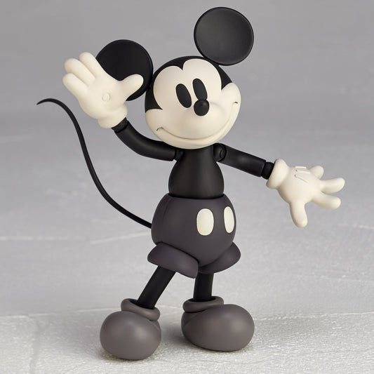 Kaiyodo Revoltech Movie Revo 013EX Disney Mickey Mouse 1936 Monochrome ver Action Figure