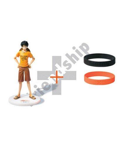 Bandai Super One Piece Styling x Beams The Sign of Friendship Monkey D Luffy Trading Figure Set
