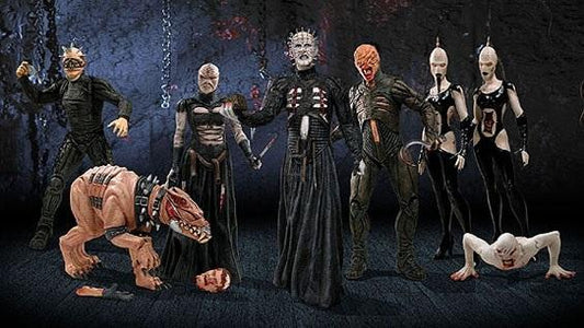 Reel Toys Neca Hellraiser Series One 1 6+1 Special 7 Trading Figure Set