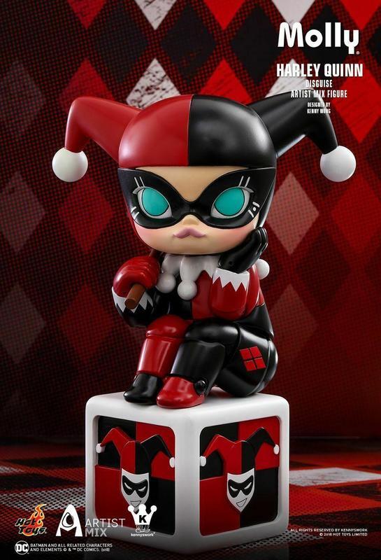 Hot Toys Artist Mix Kenny Wang Molly Harley Quinn 12