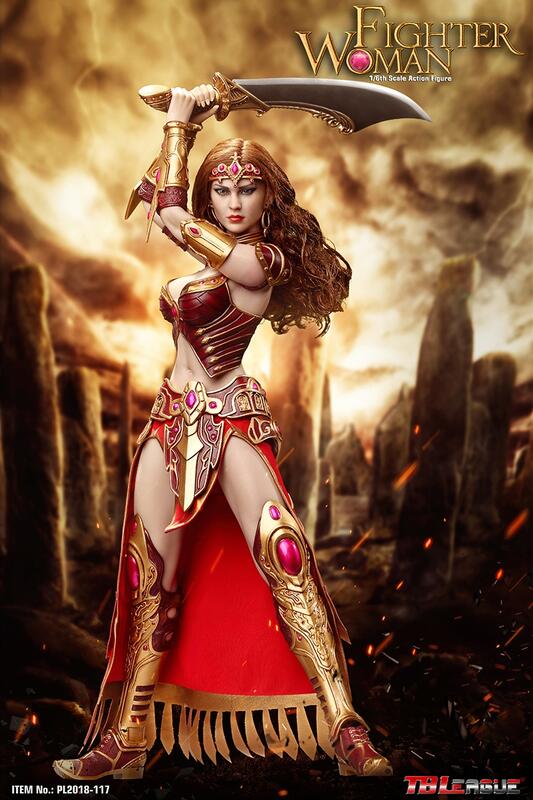 TBLEAGUE 1/6 Fighter Woman 鎧甲女戦士 1/6 Fighter Woman Sixth-Scale Figure by Phicen/TBLeague