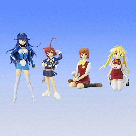 Bandai Dengeki Daioh Gashapon 4 Collection Figure Set