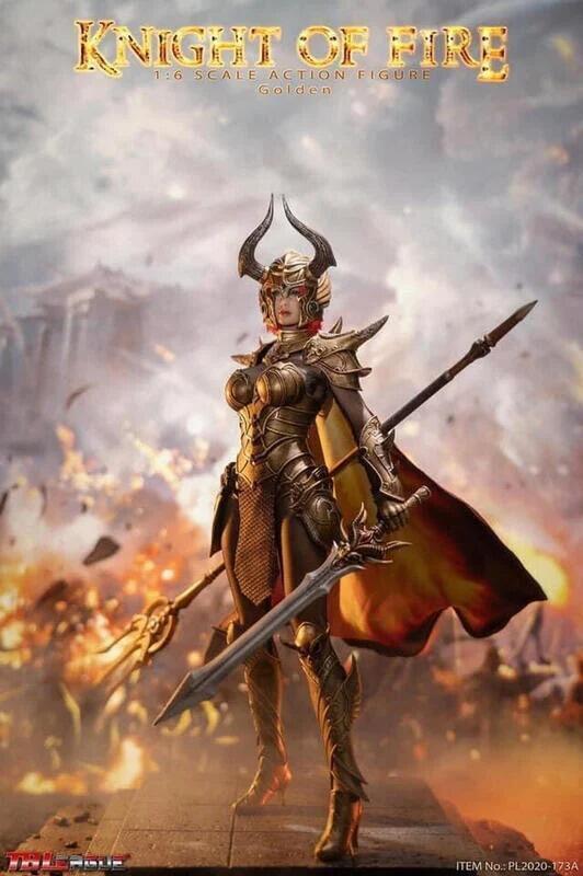 TBLeague 1/6 12" PL2020-173A Knight of Fire Golden ver Action Figure
