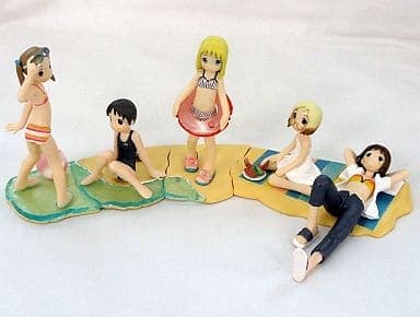 Toy's Works Capsule Ichigo Mashimaro Strawberry Marshmallow Bikini Swimsuit ver Gashapon 5 Figure Set