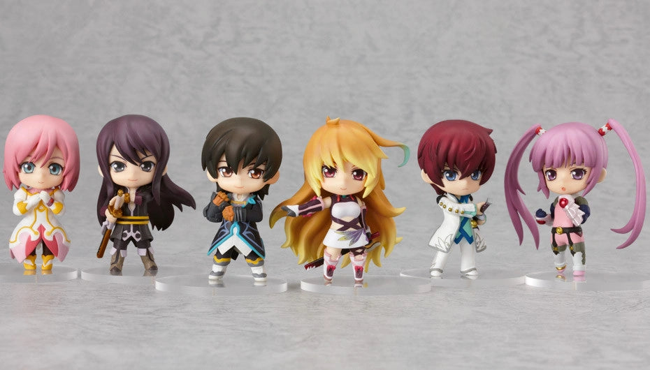 Good Smile GSC Tales of Series Vesperia TOV Petit Nendoroid 6+1 Secret 7 Trading Figure Set