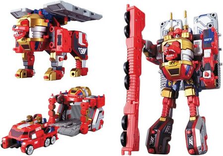 Bandai Machine Robo Mugenbine Machine Robo DX Victory Leon Action Figure