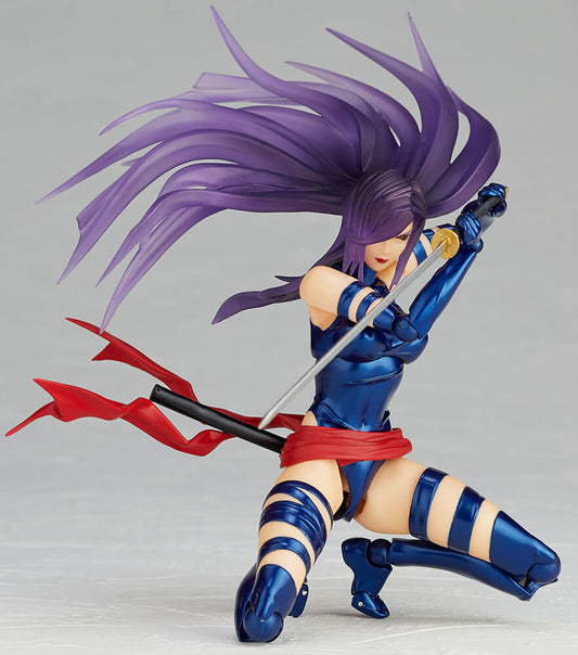 Kaiyodo Revoltech Amazing Yamaguchi 010 Marvel Psylocke Action Figure