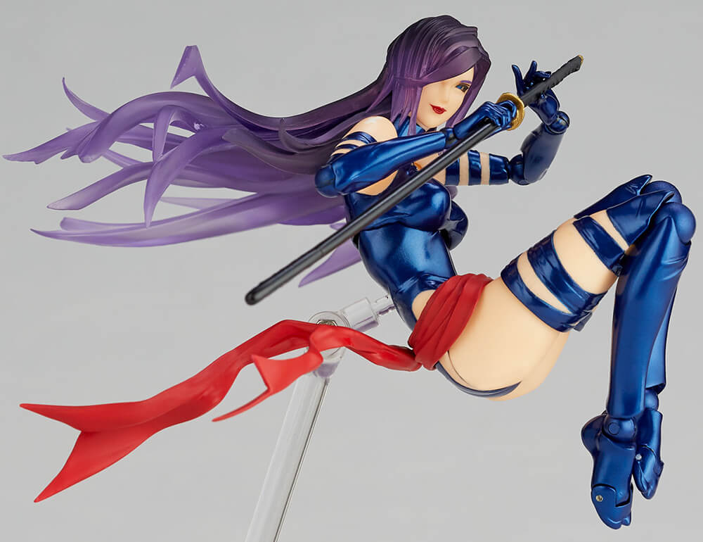 Kaiyodo Revoltech Amazing Yamaguchi 010 Marvel Psylocke Action Figure