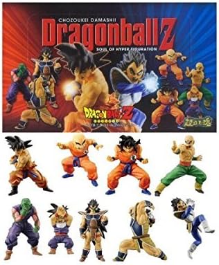 Bandai Dragon Ball Z Super Modeling Soul Of Hyper Figuration Triple Kaioken Kamehameha ver 9 Trading Figure Set