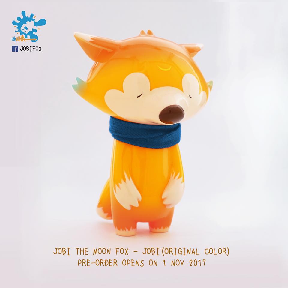 OK Luna 2017 Kaiser Jobi The Moon Fox Original ver 3.5" Vinyl Figure