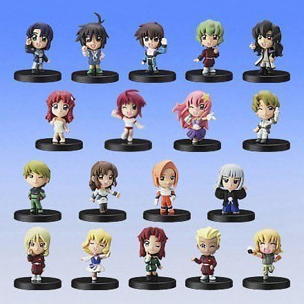 Bandai Mobile Suit Gundam Seed Destiny Club Tane Colle2 Vol 2 10 Trading Figure Set