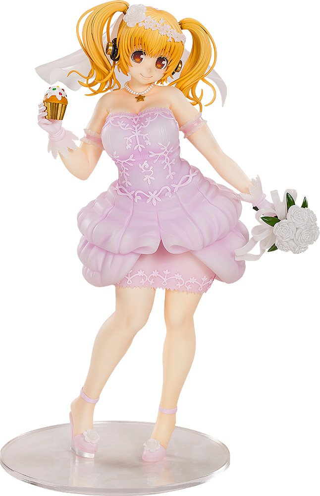 Souyokusha 1/5 Nitro Super Sonico Super Pochaco Wedding ver Pvc Figure
