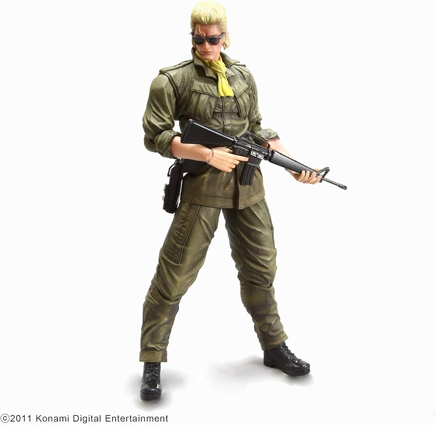 Square Enix Konami Metal Gear Solid Peace Walker Miller Play Arts Action Figure