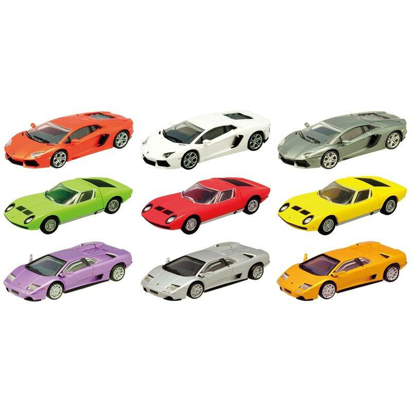 F-toys 1/64 Automobili Lamborghini Collection Next Aventador Miura