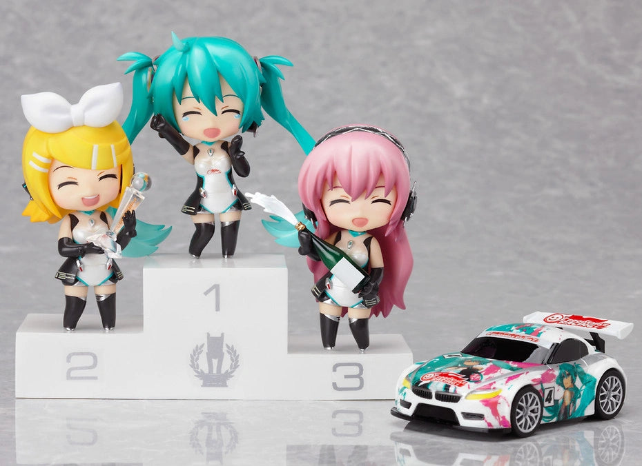 Good Smile GSC Nendoroid Petit Vocaloid Racing Miku Set 2011 ver Trading Figure Set