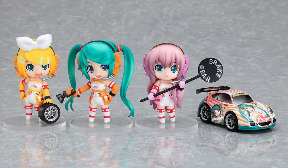 Good Smile GSC Nendoroid Petit Vocaloid Racing Miku Set 2010 ver Trading Figure