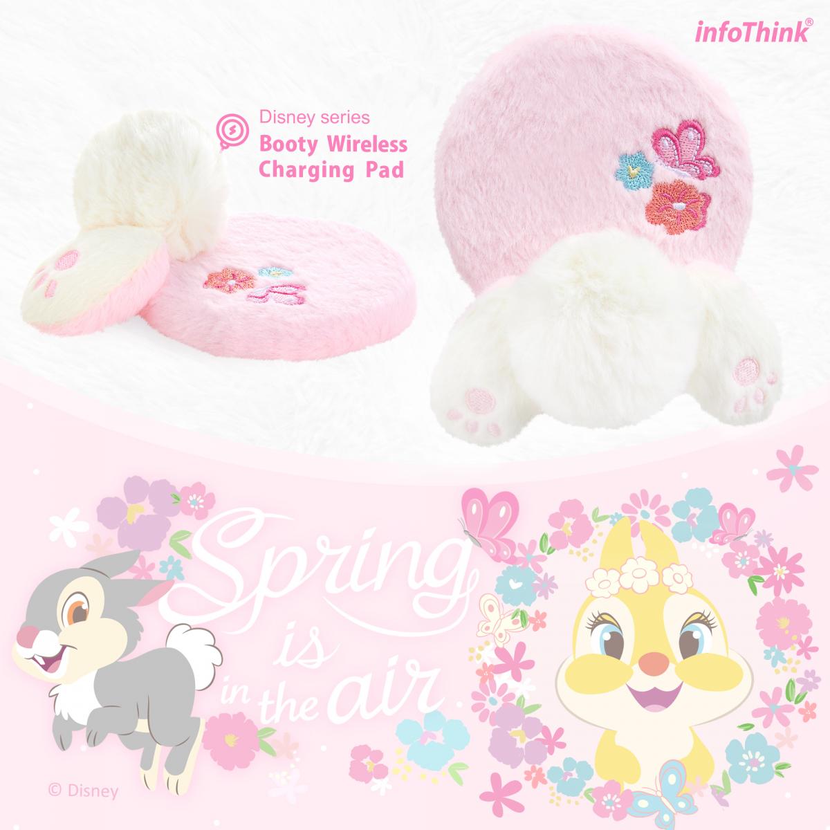 InfoThink Disney iWCQ-200 Booty Wireless Charger Charging Pad Bunny ver