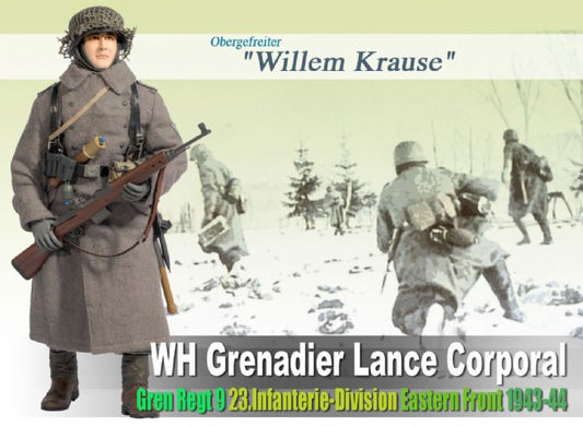 Dragon 12" 1/6 70653 WWII Eastern Front 1943-44 WH Grenadier Lance Corporal Obergefreiter Willem Krause Action Figure