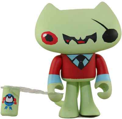 VanBeater Unacat Crappy Cat Series 1 Glow ver 3" Vinyl Figure