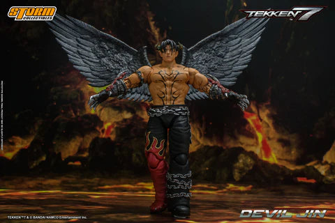 Storm Toys 1/12 Collectibles Tekken 7 Devil Jin Kazama Action Figure