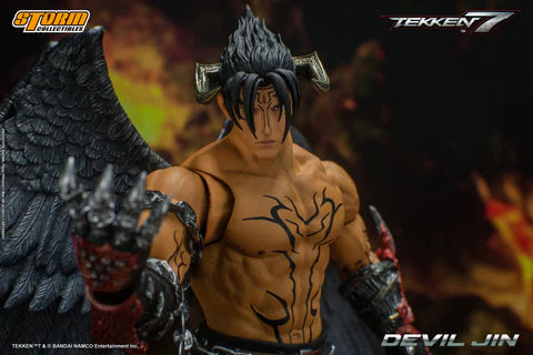 Storm Toys 1/12 Collectibles Tekken 7 Devil Jin Kazama Action Figure