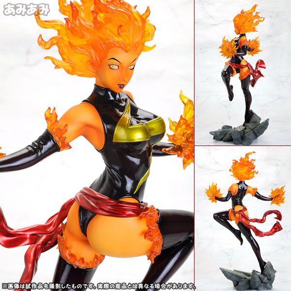 Kotobukiya 1/7 Marvel Bishoujo Statue Ms. Marvel Binary Ami Ami Limited Edition Pvc Figure