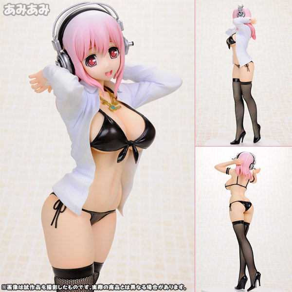 Skytube 1/6 Nitro Super Sonico Swimsuit Gravure Black ver PVC Figure