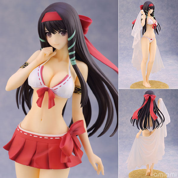 Alphamax 1/7 Shining Hearts Kaguya Swimsuit ver PVC Figure