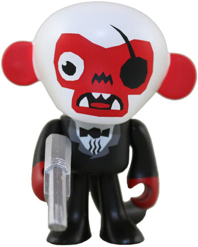 VanBeater Unacat Crappy Cat Series 1 Flunk Monkey ver 3" Vinyl Figure