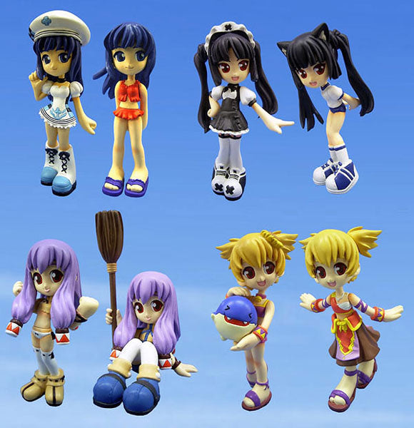 Megahouse 2006 PangYa Albatross18 Collection Type A 4 Trading Figure Set