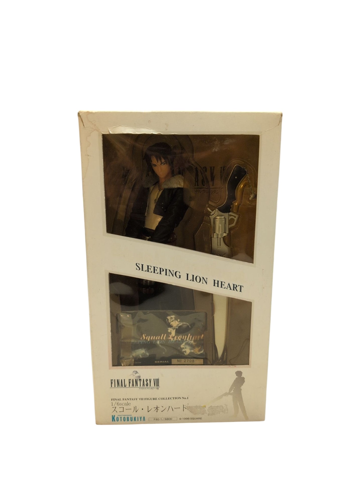 Kotobukiya Artfx 1/6 Final Fantasy VIII 8 Squall Leonhart Sleeping Lion Heart Pvc Trading Figure