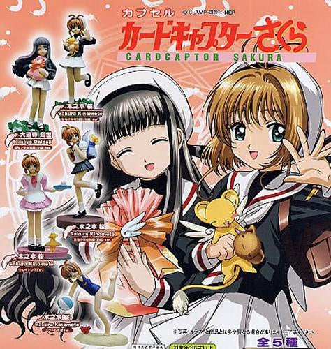 Millennium DGP Digital Gals Gashapon Card Captor Sakura 5 Figure Set